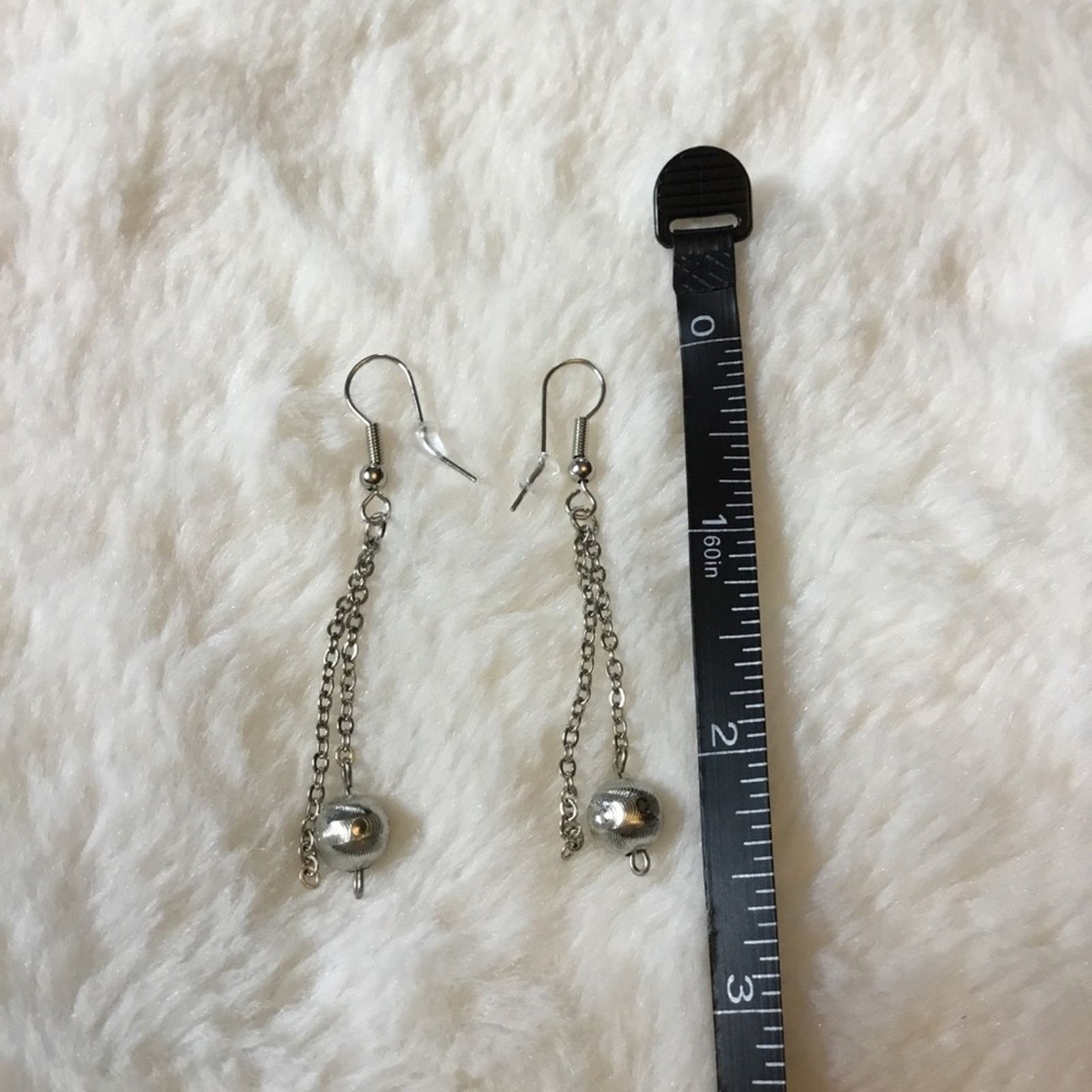 Other Silver Dangle Disco Balls Earrings Size ONE SIZE - 4 Thumbnail