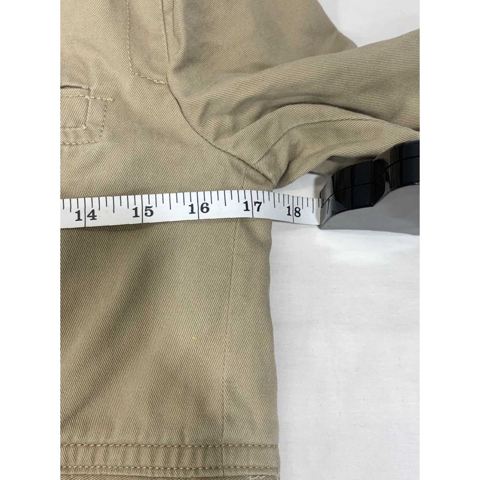 Gap GAP Jacket Women S Short Cotton Beige 3-Button Peacoat Casual Vintage No Brown Snap Bohemian Cowboy Hipster Southwestern Fall Winter Size S / US 4 / IT 40 - 5 Thumbnail