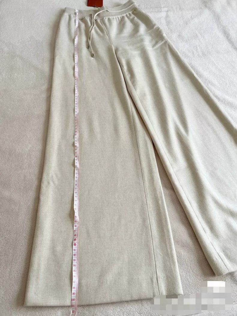 Loro Piana LORO PIANA Cashmere wide leg pants Size 24" / US 00 / IT 34 - 4 Thumbnail