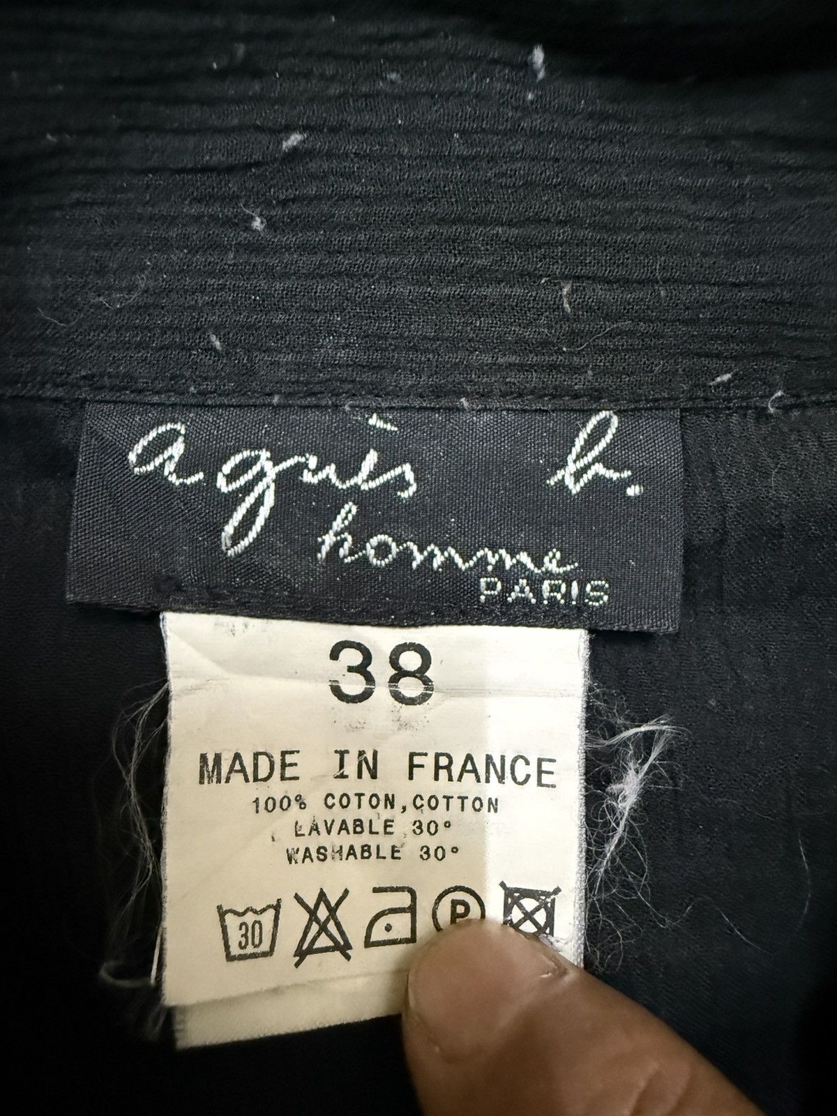 agnes b. Agnes B. Made in France Linen Button Up Plates Shirt Size XS / US 0-2 / IT 36-38 - 8 Thumbnail