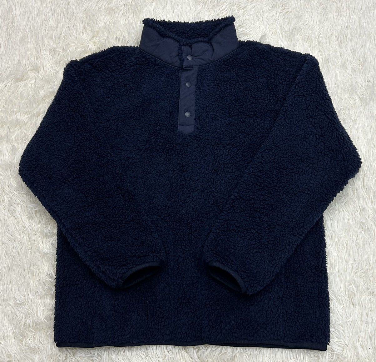 Uniqlo × White Mountaineering White Mountaineering x Uniqlo Fleece Pullover Size US M / EU 48-50 / 2 - 2 Thumbnail
