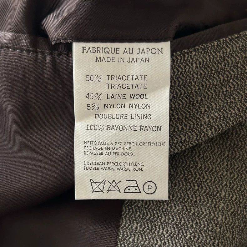 Yohji Yamamoto Yohji Yamamoto size m 90's fish-scale striped sleeve blazer Size 36R - 7 Thumbnail