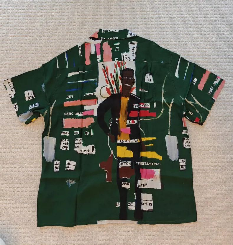 Wacko Maria Wacko Maria BASQUIAT HAWAIIAN SHIRT Basquiat Hawaiian Shir Size US L / EU 52-54 / 3 - 4 Thumbnail