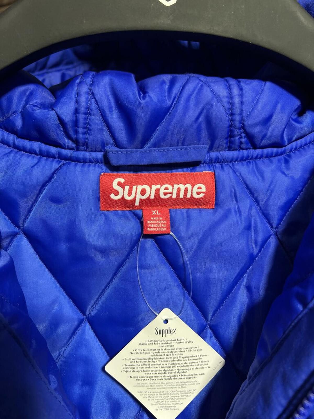 Supreme Supreme Anti-Hero Blue Jacket Sz. XL Size ONE SIZE - 4 Thumbnail
