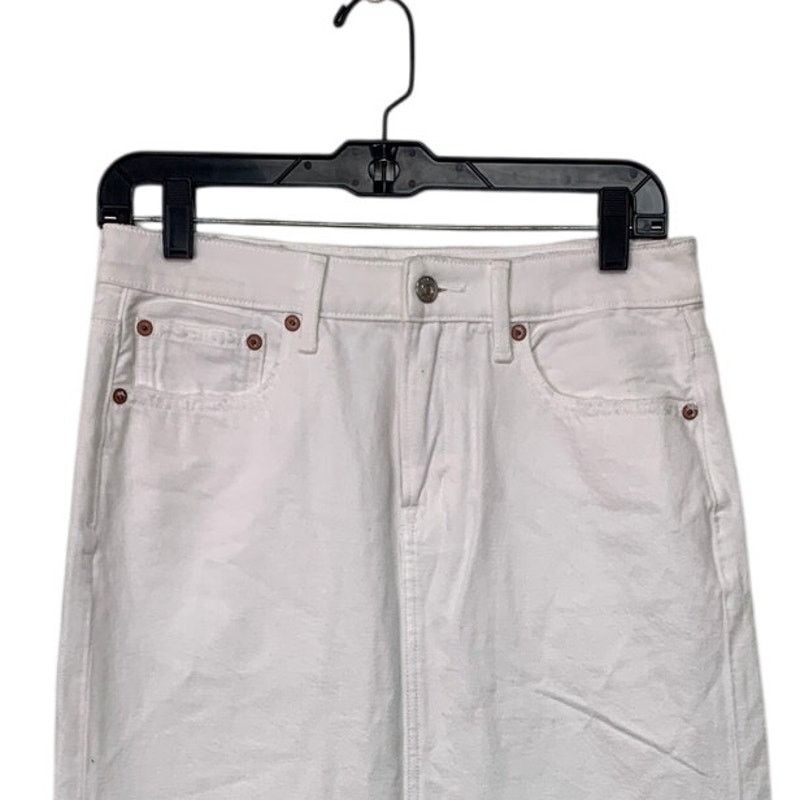 American Eagle Outfitters New American Eagle Womens Size 2 Low Rise Maxi Denim Skirt Size 26" / US 2 / IT 38 - 2 Thumbnail