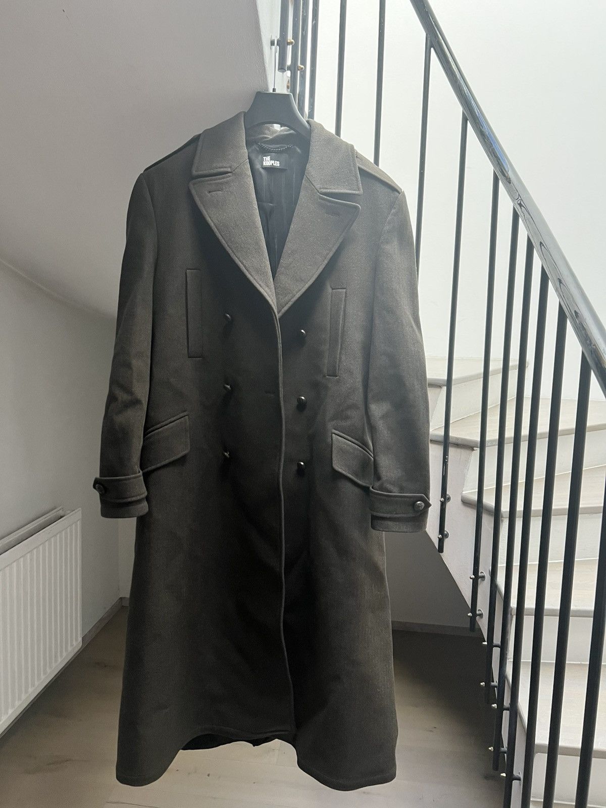 The Kooples The Kooples Military Wool Coat – Size 52 (EU) Size US L / EU 52-54 / 3 - 1 Thumbnail