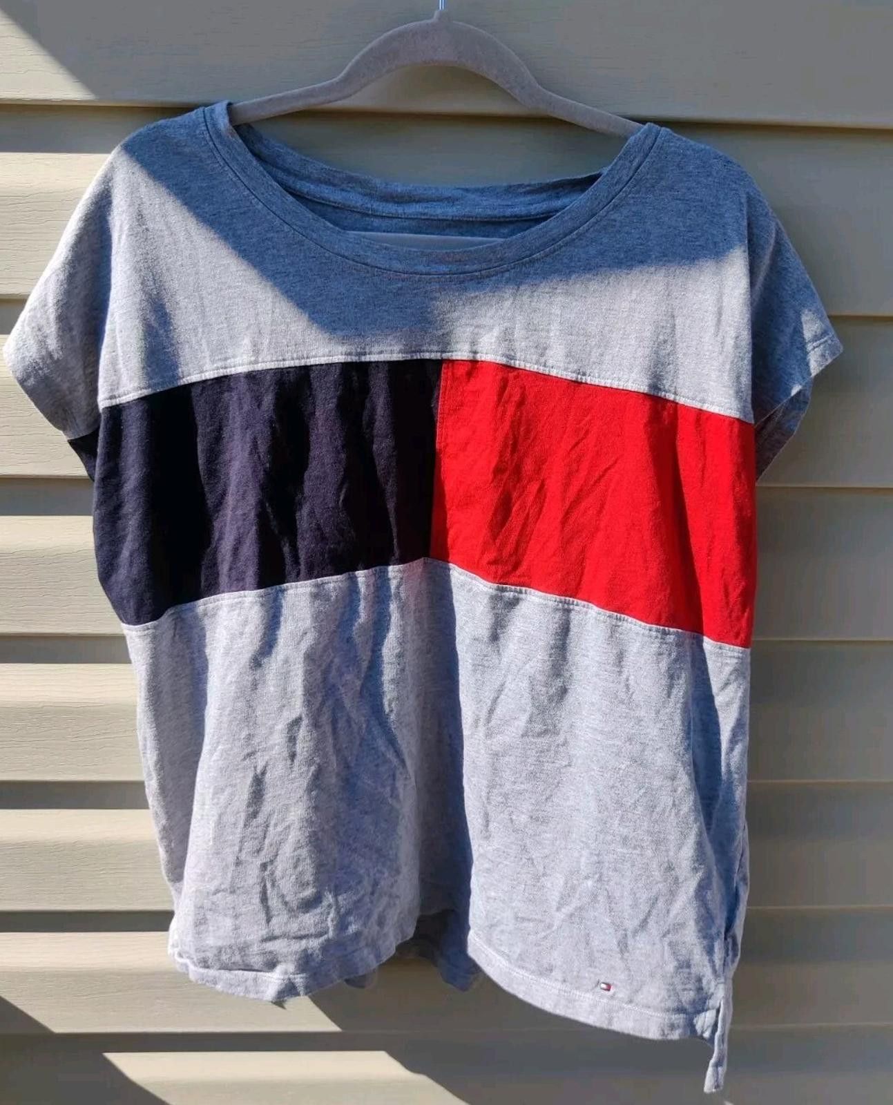 Tommy Hilfiger Tommy Hilfiger Womens T-Shirt Short Sleeve Tee Casual Top Gr Size XXL / US 16-18 / IT 52-54 - 3 Thumbnail