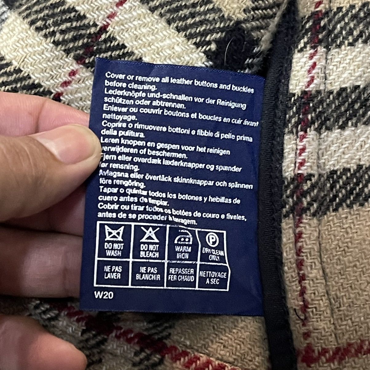 Burberry Vintage Burberry Nova Check Wool Duffle Coat Size US L / EU 52-54 / 3 - 12 Thumbnail