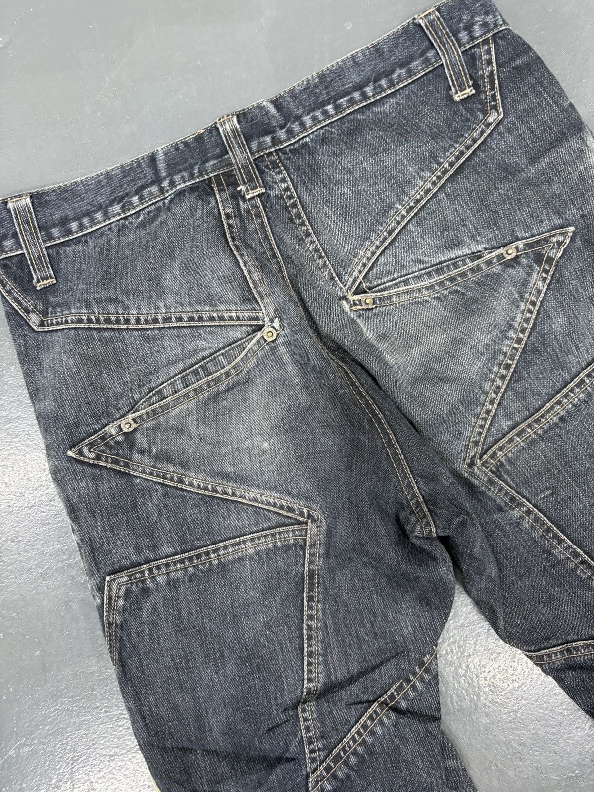 If Six Was Nine × PPFM × Seditionaries PPFM dual design bondage star jeans Size US 34 / EU 50 - 8 Thumbnail
