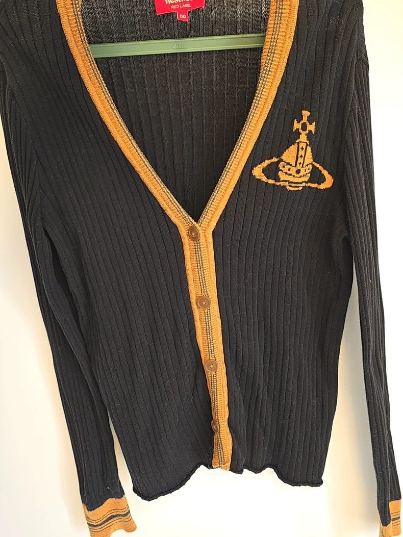 Vivienne Westwood Vivienne Westwood Black knit cardigan Size M / US 6-8 / IT 42-44 - 1 Thumbnail