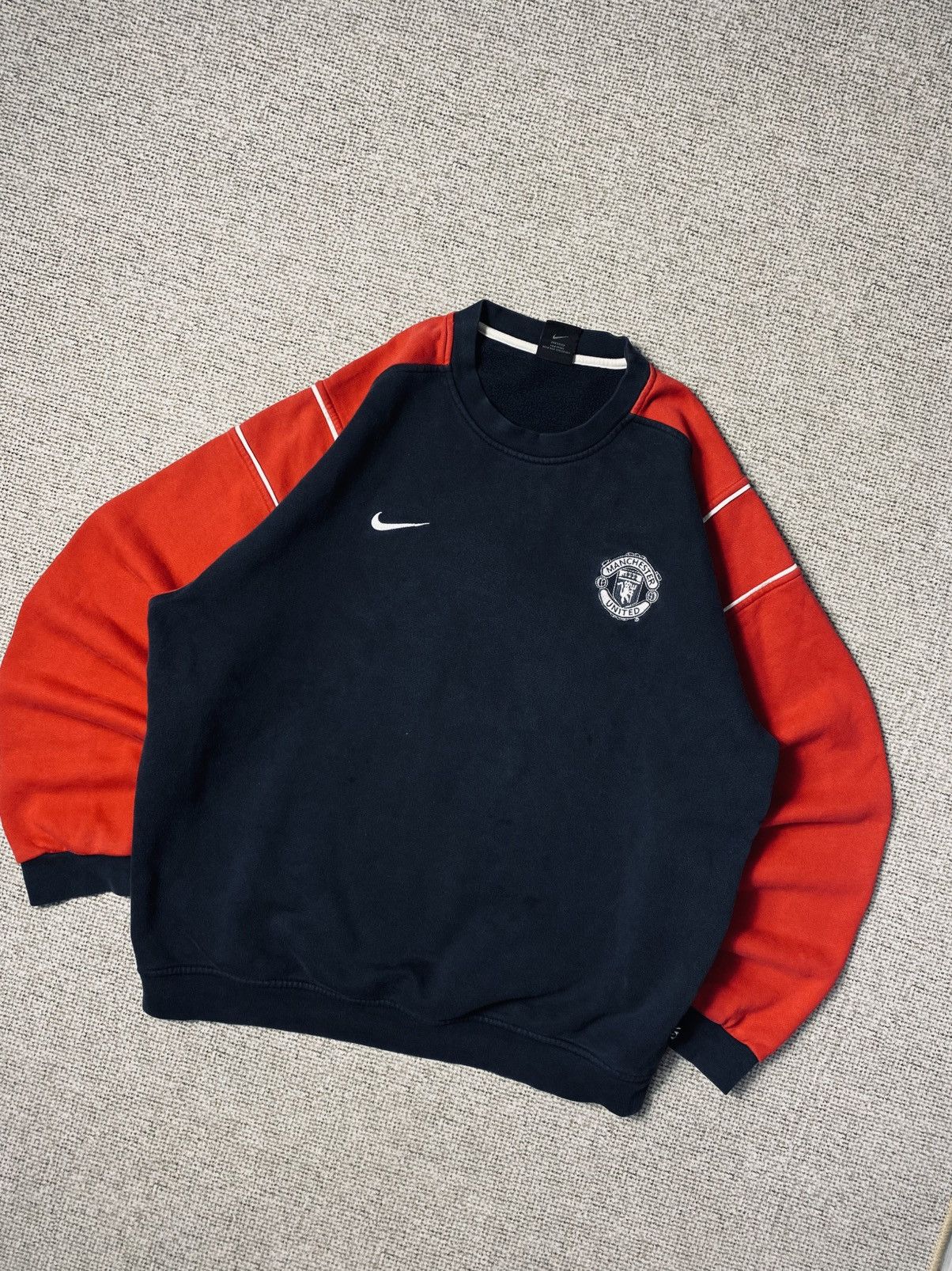Nike Vintage Nike Manchester United 03/04 Sweatshirt Size US L / EU 52-54 / 3 - 2 Thumbnail