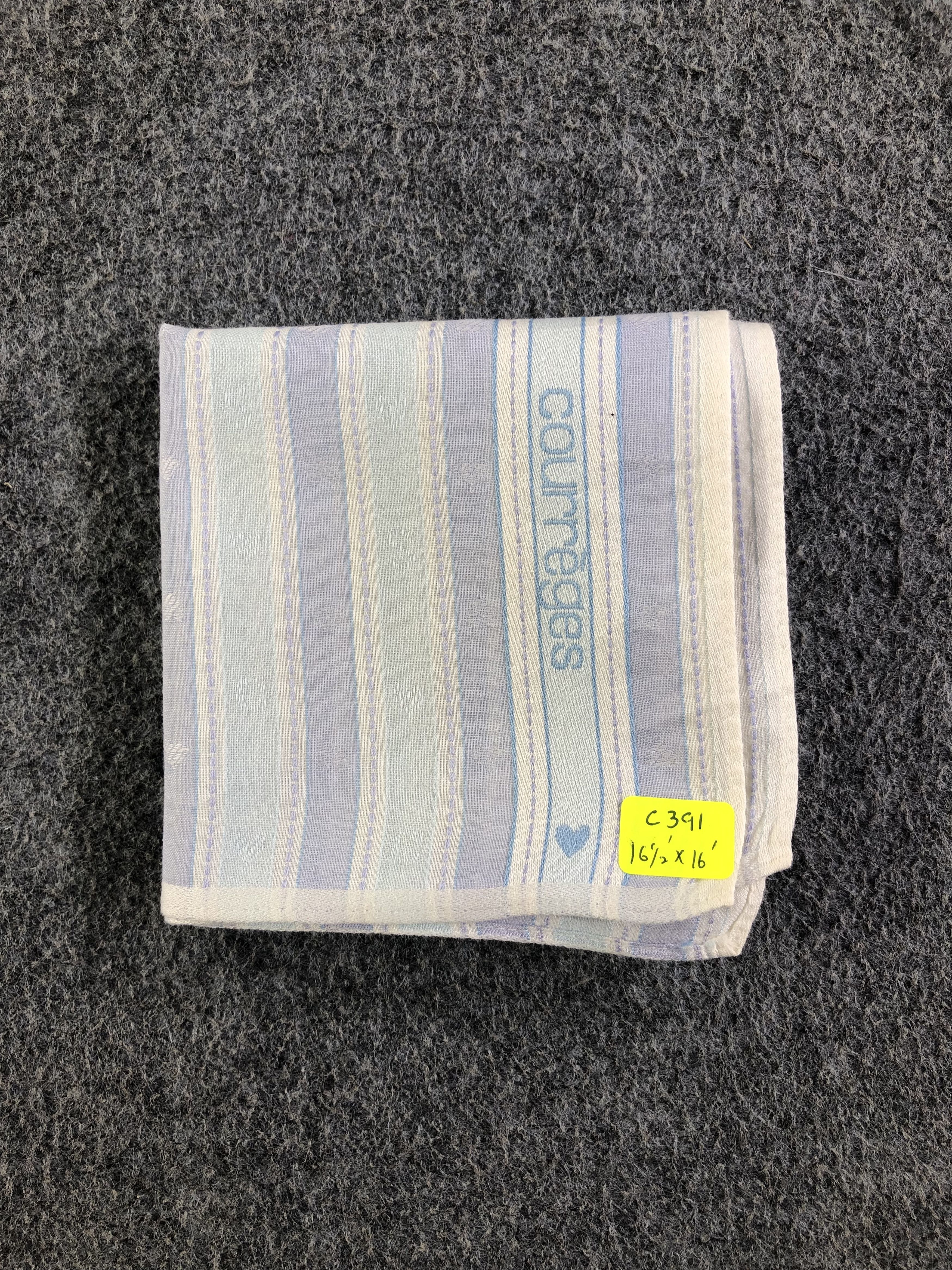 Courreges Courreges Handkerchief / Bandana / Neckerchief C391 Size ONE SIZE - 6 Thumbnail