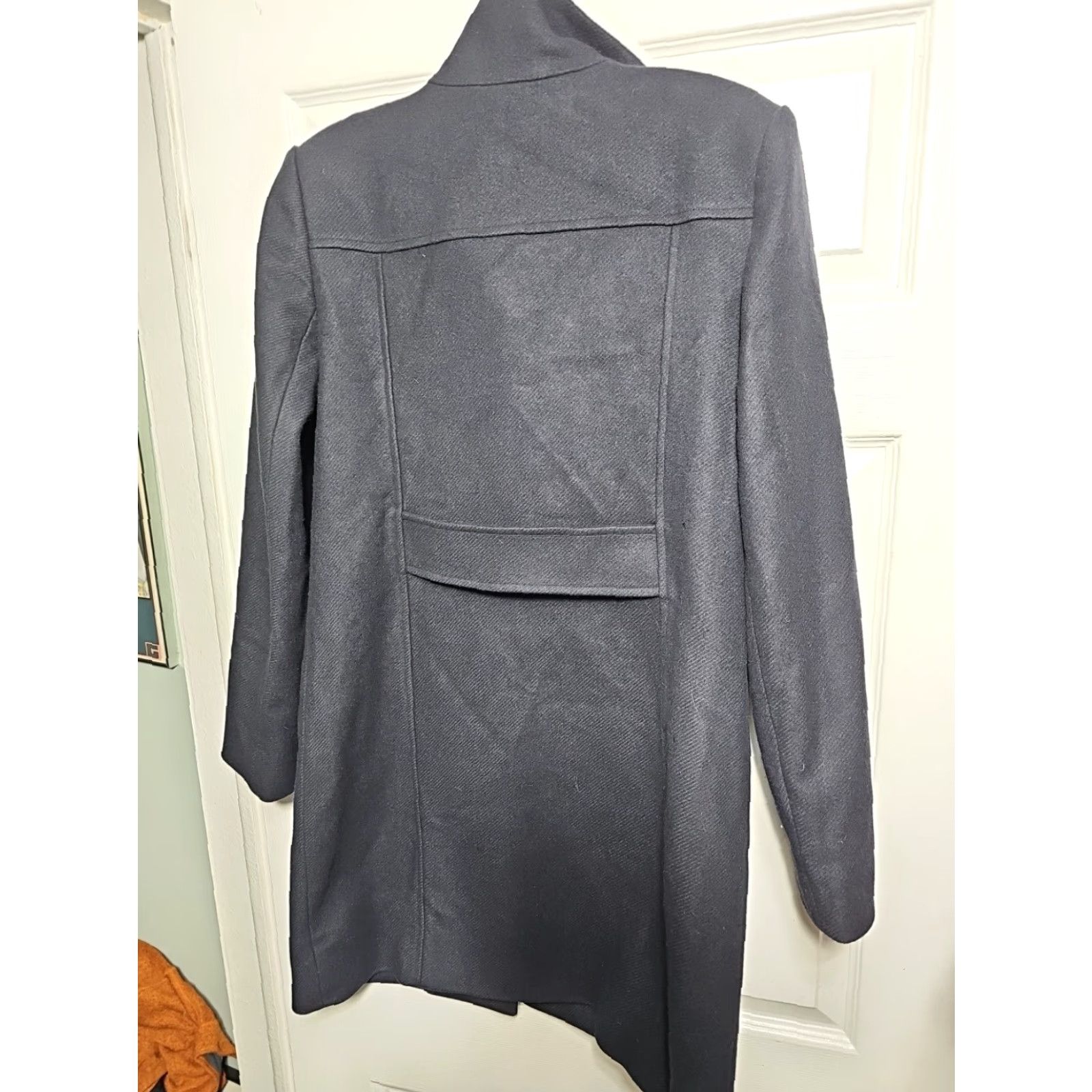 Theory VINTAGE Theory NAVY SNAP Coat Overcoat Men S Wool Cashmere Blend Size US S / EU 44-46 / 1 - 4 Thumbnail