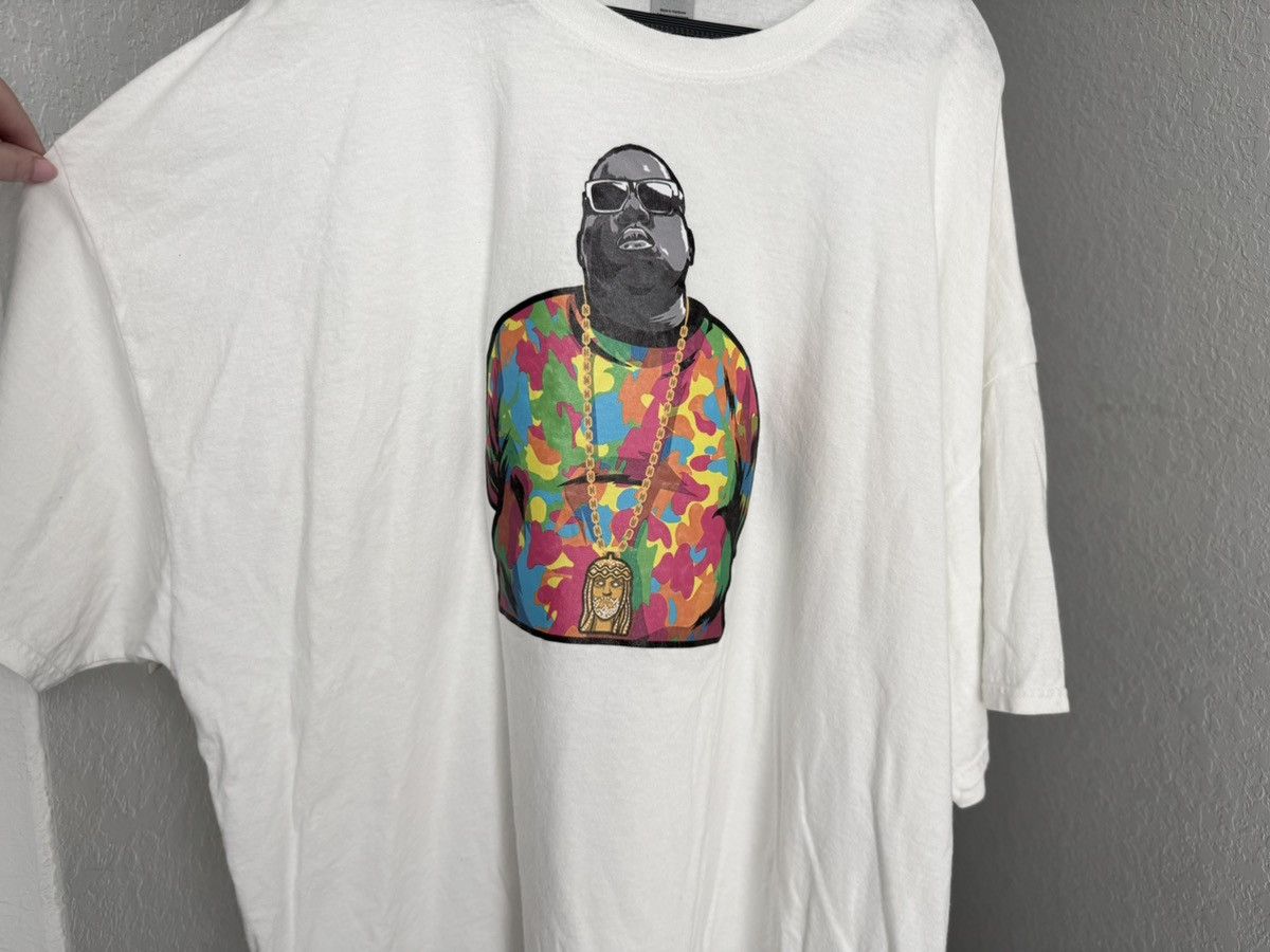 Rap Tees notorious BIG 4XL biggie smalls jesus piece oversized tee Size US XXL / EU 58 / 5 - 11 Thumbnail