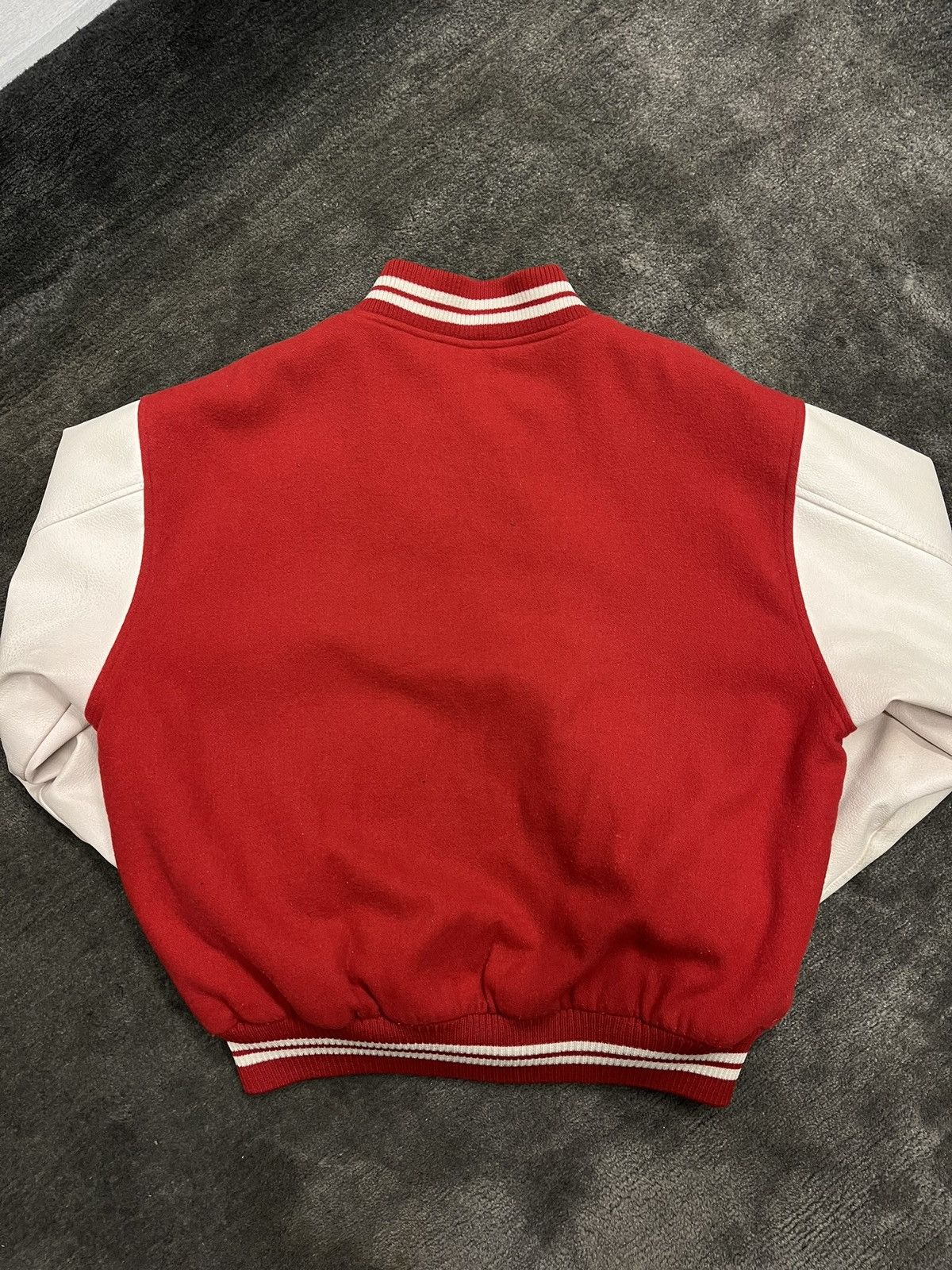 Vintage Y2K Vintage Red Bogy Varsity College Jacket 1940 Size US M / EU 48-50 / 2 - 6 Thumbnail
