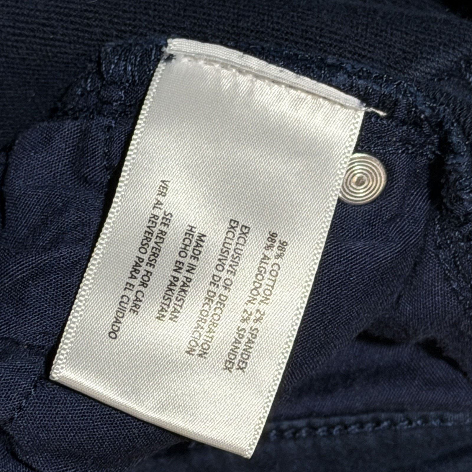 Banana Republic Banana Republic 38x29 Navy Jeans Style Pants Slim Straight Size US 38 / EU 54 - 10 Thumbnail