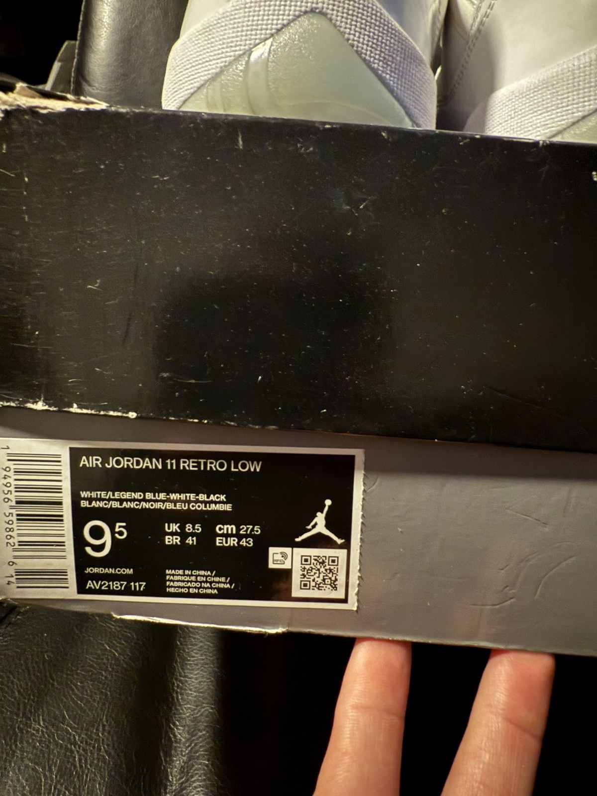 Jordan Brand Jordan 11 Low Legend Blue Size US 9.5 / EU 42-43 - 6 Thumbnail