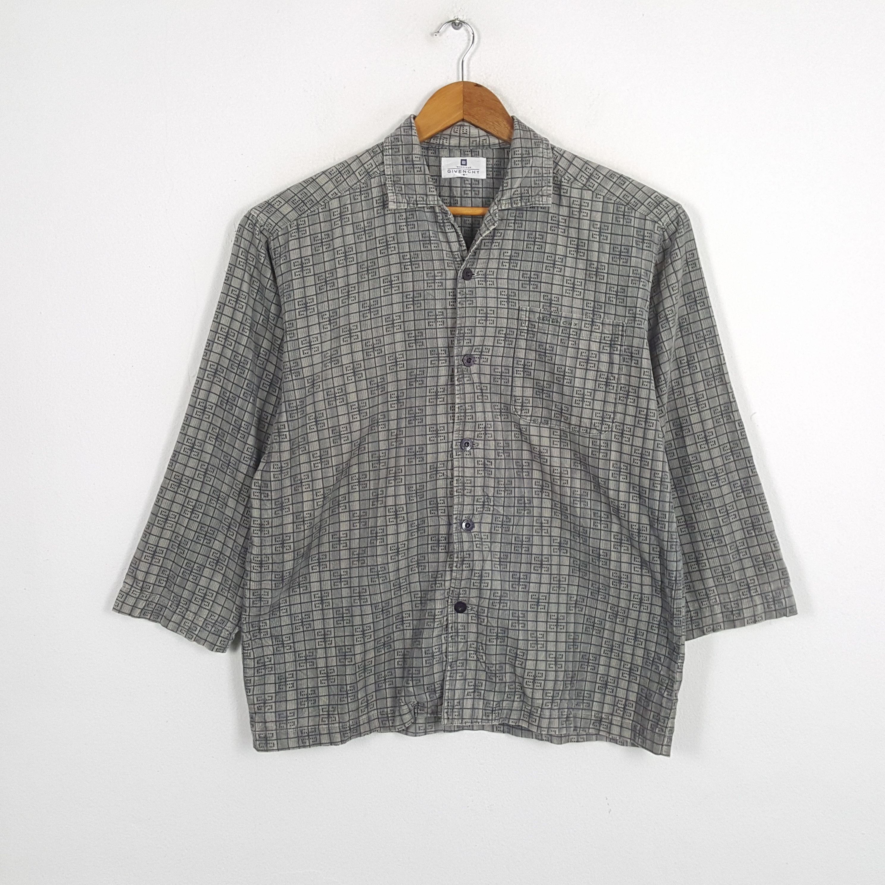 Givenchy × Vintage Vintage GIVENCHY Italian Fashion Brand Sleep Set Shirt Size US L / EU 52-54 / 3 - 3 Thumbnail