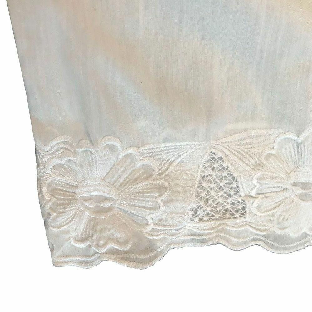 Designer Pre Owned White Hand Made Dress Xl Size XL / US 12-14 / IT 48-50 - 3 Thumbnail