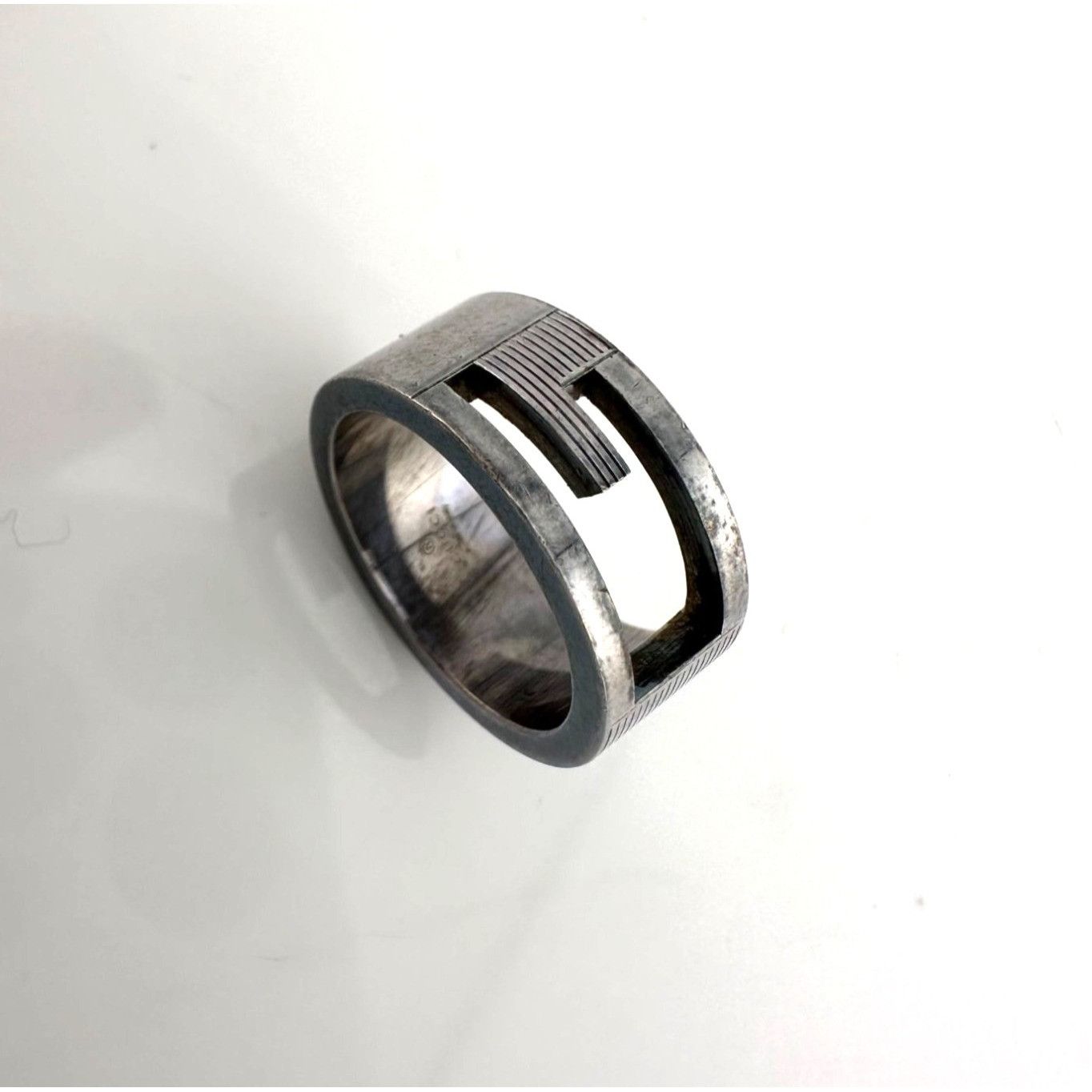 Gucci Gucci Abstract G Ring w GG Dust Bag and Gucci Box - Sz 4.25 Size ONE SIZE - 7 Thumbnail