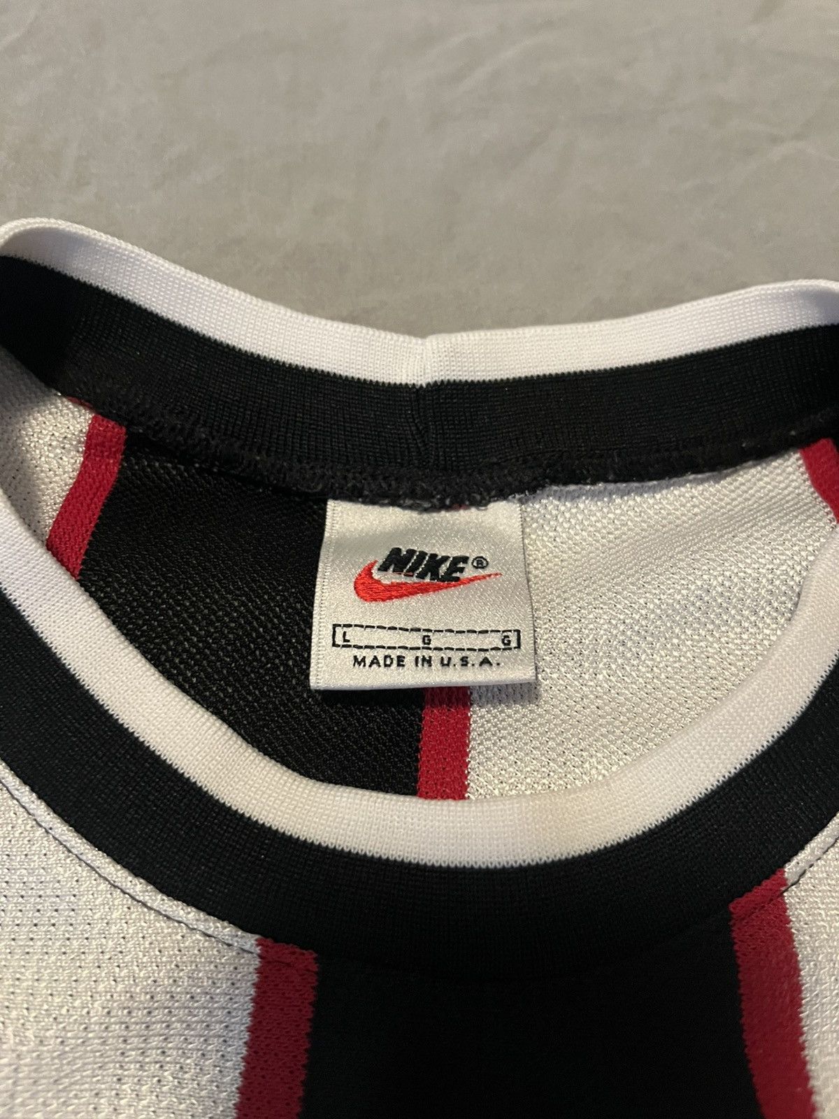 Nike Rare 1997 MetroStars Nike Jersey – Original MLS Era Shirt Size US L / EU 52-54 / 3 - 4 Thumbnail