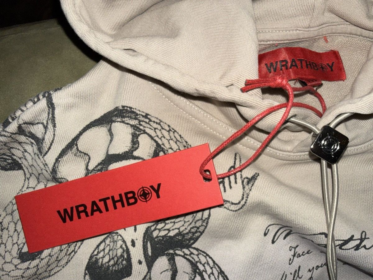 Other Wrathboy “Snake Hit” Hoodie, taupe/black, NEW, loose medium Size US M / EU 48-50 / 2 - 13 Thumbnail
