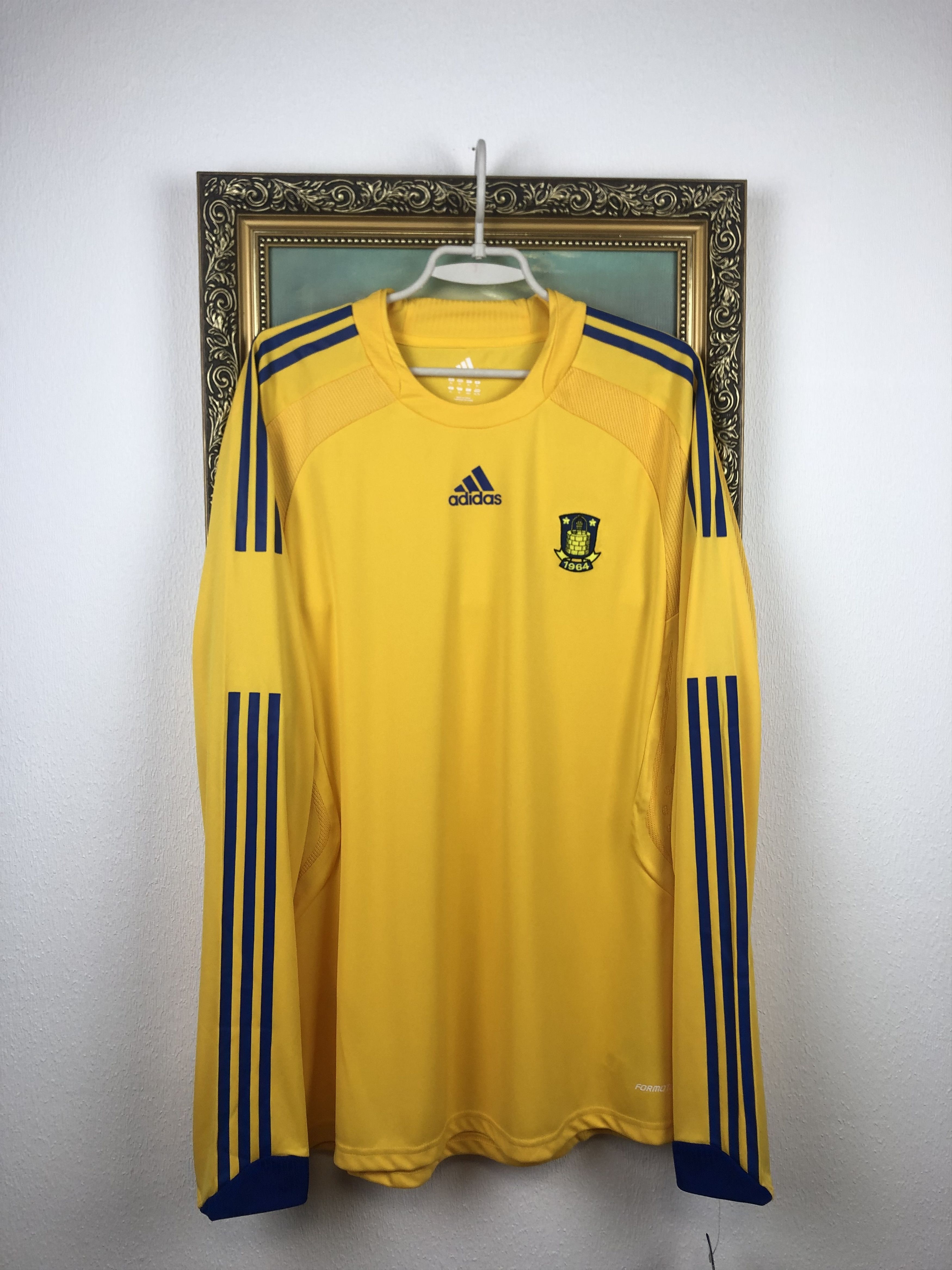 Brondby football shirt 2008 Soccer Jersey Long Sleeve Adidas