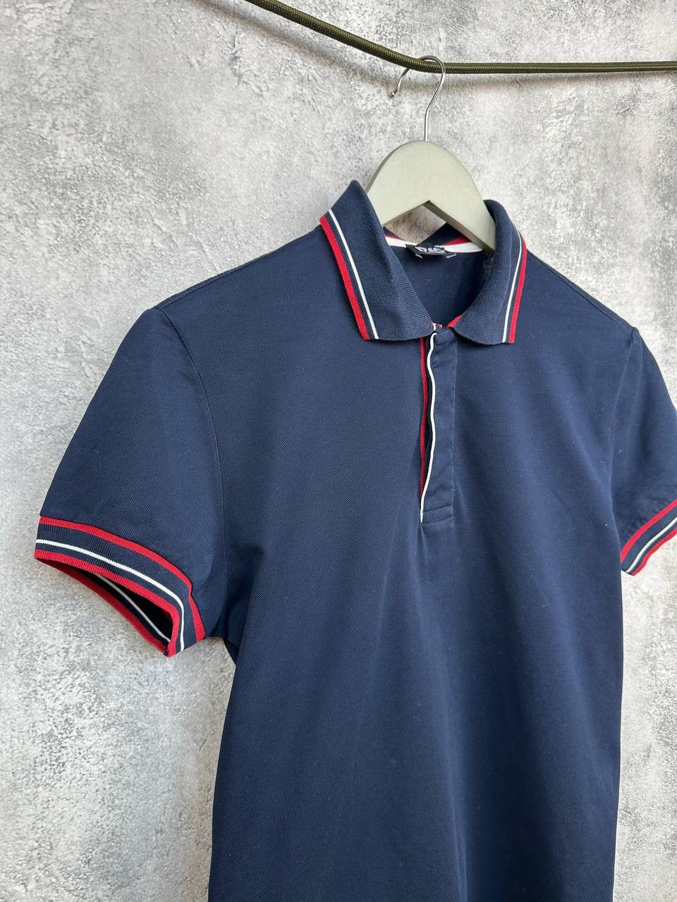 Dolce & Gabbana Dolce & Gabbana Polo Shirt Twin Tipped Short Sleeve Slim Fit Size US L / EU 52-54 / 3 - 3 Thumbnail