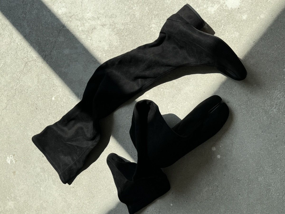 Maison Margiela Maison Margiela Tabi Suede High Boots Size US 7 / IT 37 - 7 Thumbnail
