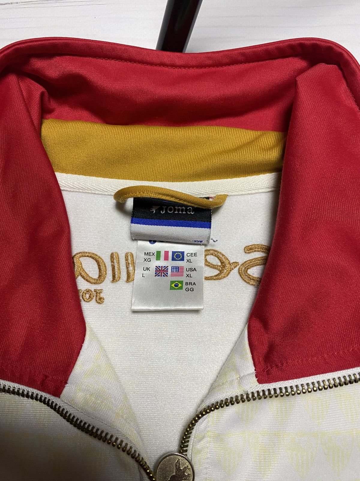 Vintage Vintage Joma Sevilla 2008/09 football y2k track jacket Size US XL / EU 56 / 4 - 3 Thumbnail