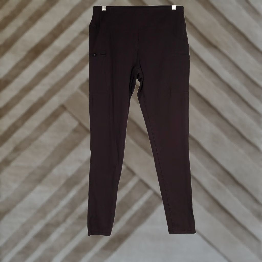 Carhartt VINTAGE -> (not vintage) Carhartt Force Utility Leggings Womens M Brown Leggings Workwear Activewear Size 32" / US 10 / IT 46 - 1 Thumbnail