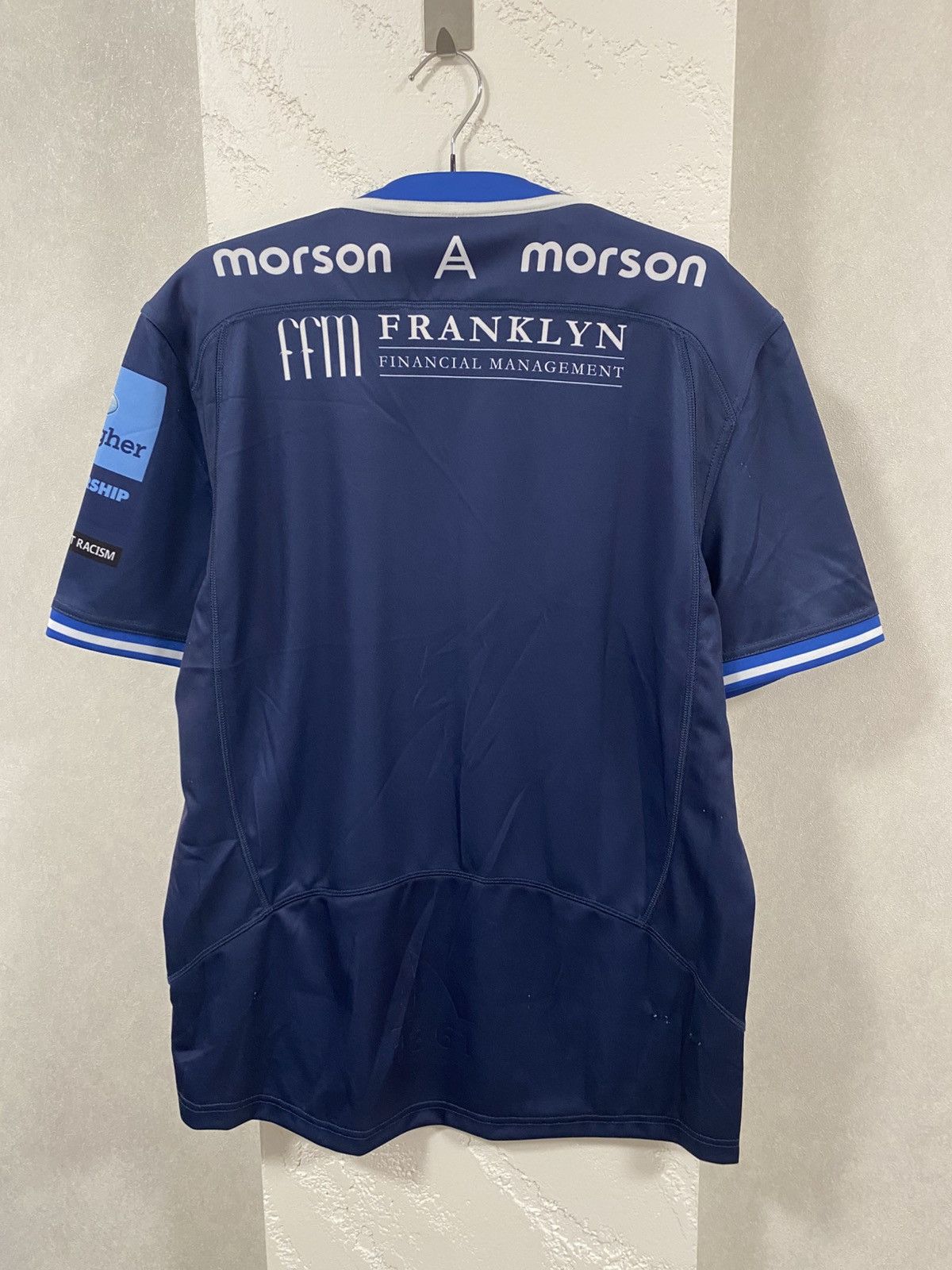 Macron Sale Sharks Rugby Home Jersey 2021 2022 Macron Size: M Size US M / EU 48-50 / 2 - 7 Thumbnail