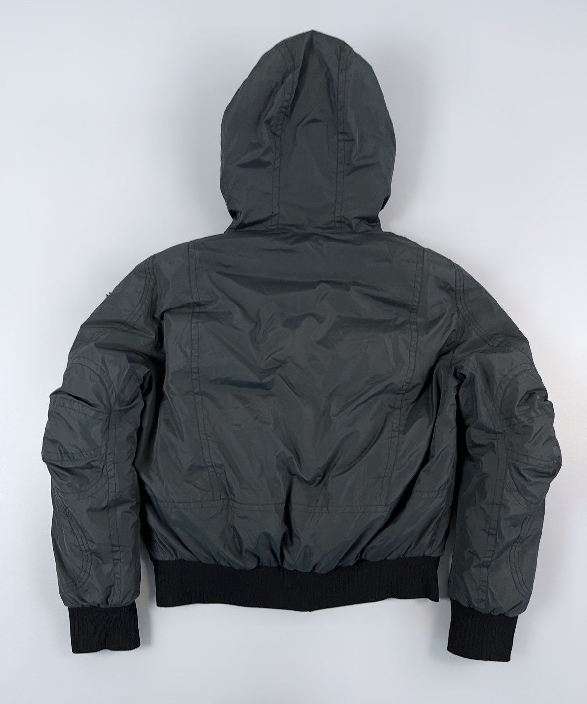 Designer × JET SET 🔥Rare JET SET Designer Puffer Bomber Jacket Size US XL / EU 56 / 4 - 4 Thumbnail