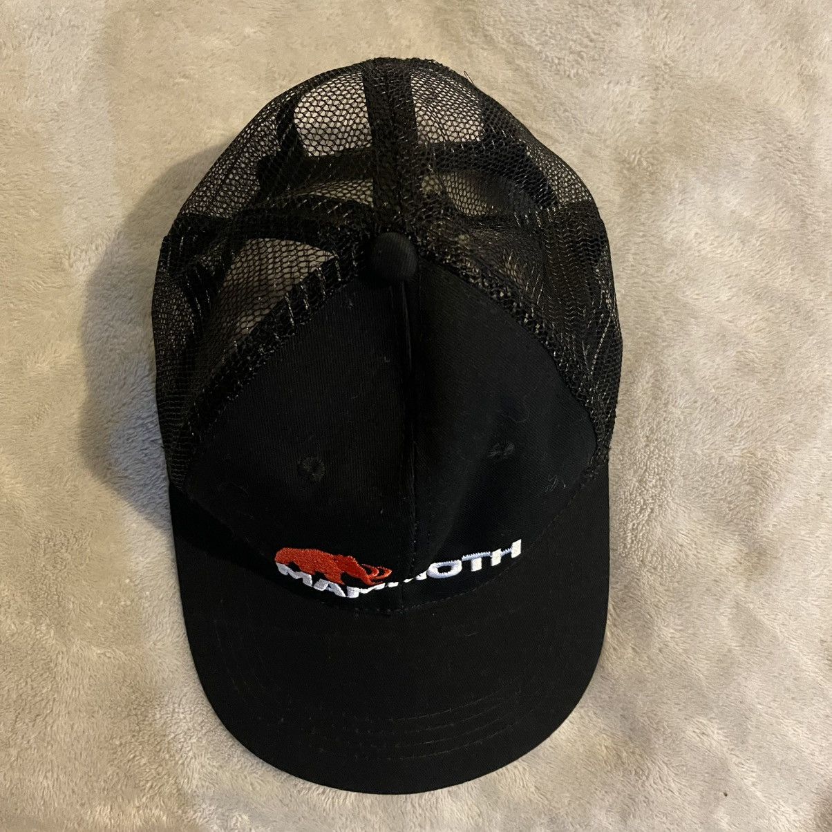 Other Mammoth Cap Men One Size Black Hat Snapback Adjustable Size ONE SIZE - 5 Thumbnail