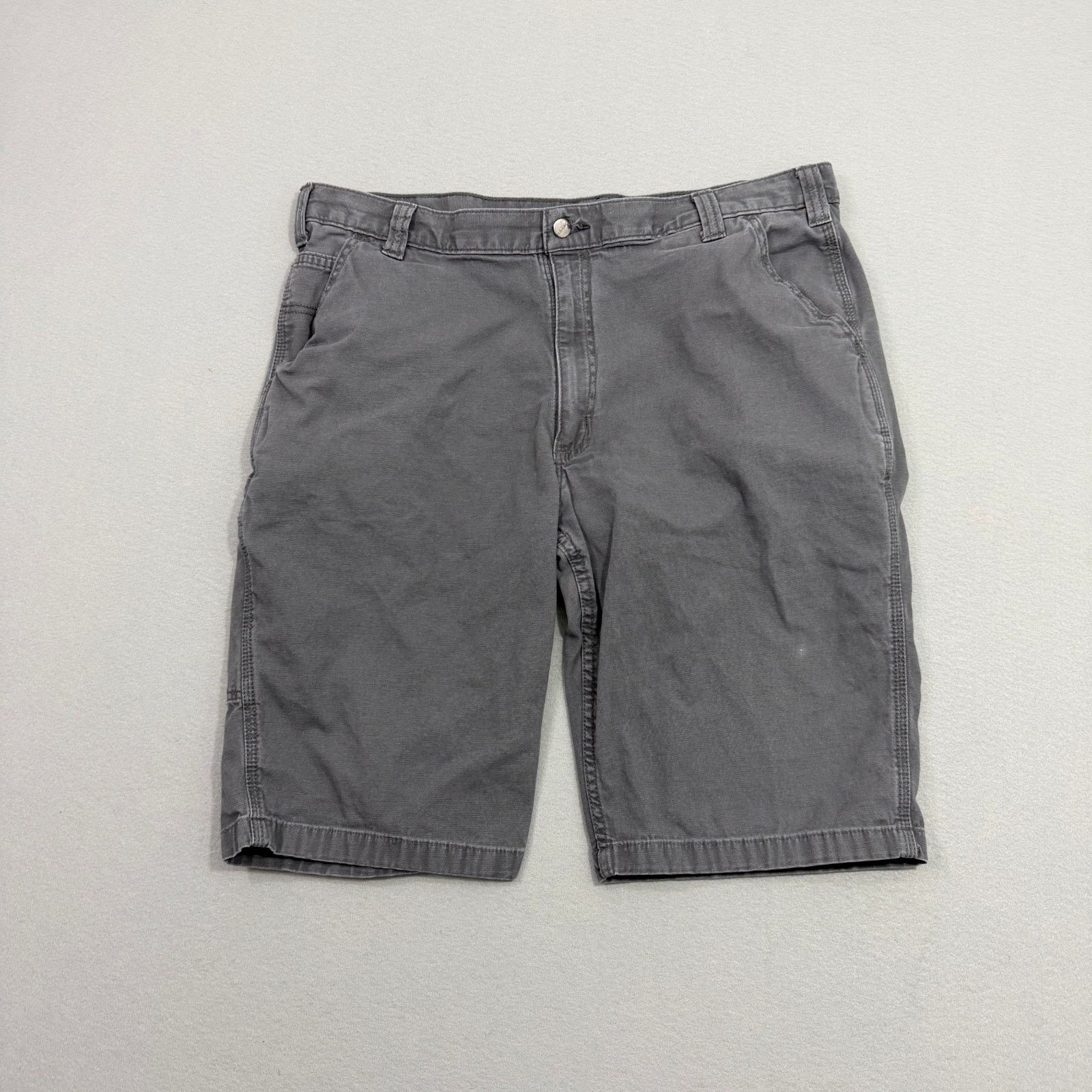 Carhartt Carhartt Rugged Flex Canvas Shorts Men's 40 Gray 13" Inseam Size US 40 / EU 56 - 1 Thumbnail
