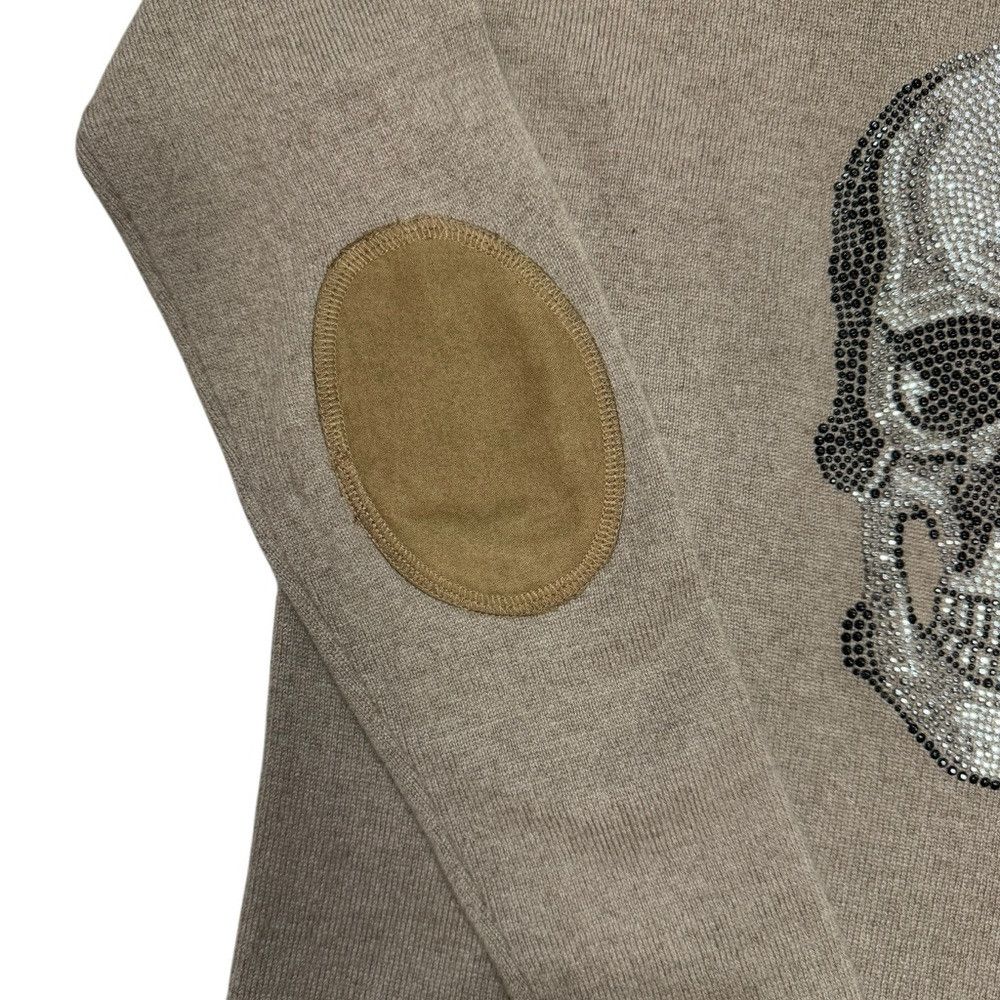 Other Kings of Cole Cashmere Rhinestone Skull Sweater Size XS Size XS / US 0-2 / IT 36-38 - 6 Thumbnail