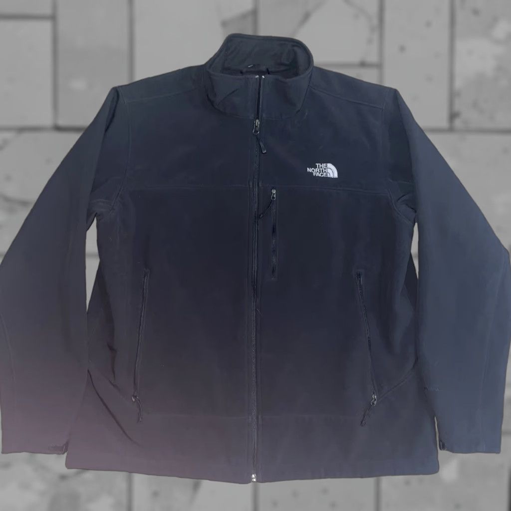 The North Face The North Face Black Softshell Jacket Full Zip Windbreaker Mens XL Embroidered Size US XL / EU 56 / 4 - 1 Thumbnail