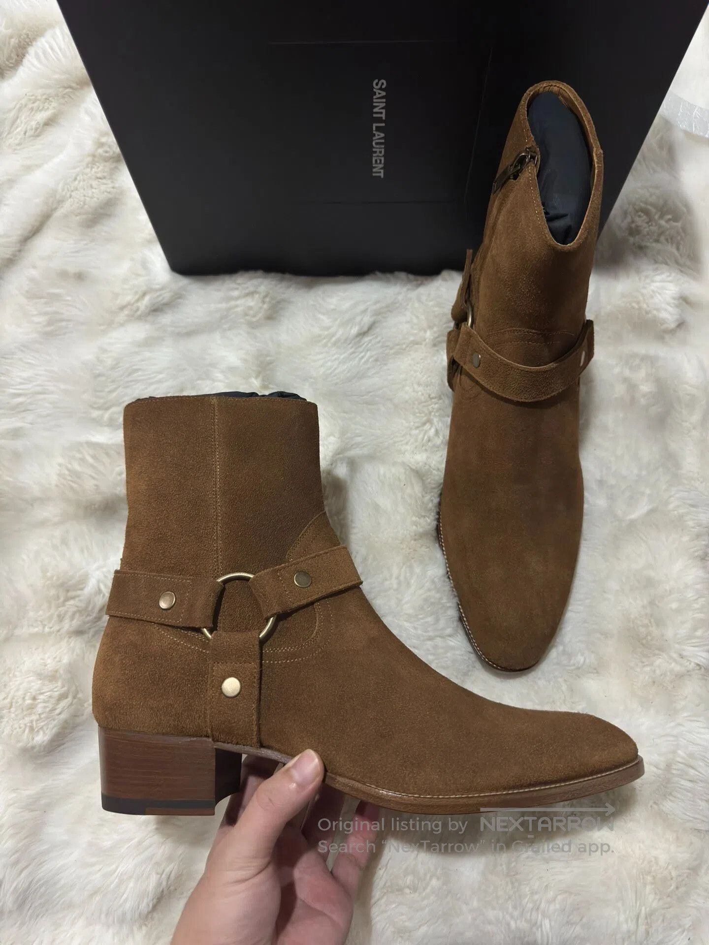 Saint Laurent Paris Saint Laurent Paris Chelsea boots| Size US 11 / EU 44 - 3 Thumbnail