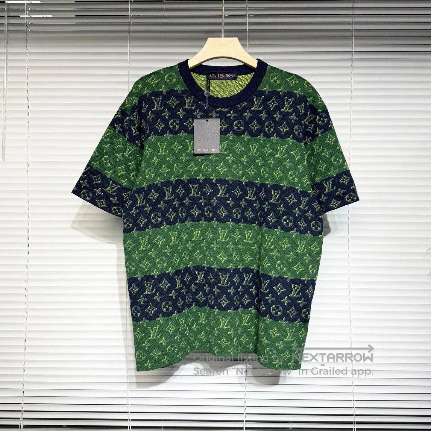 Louis Vuitton Louis Vuitton Knit Short-Sleeve T-Shirt. Size US XL / EU 56 / 4 - 1 Thumbnail