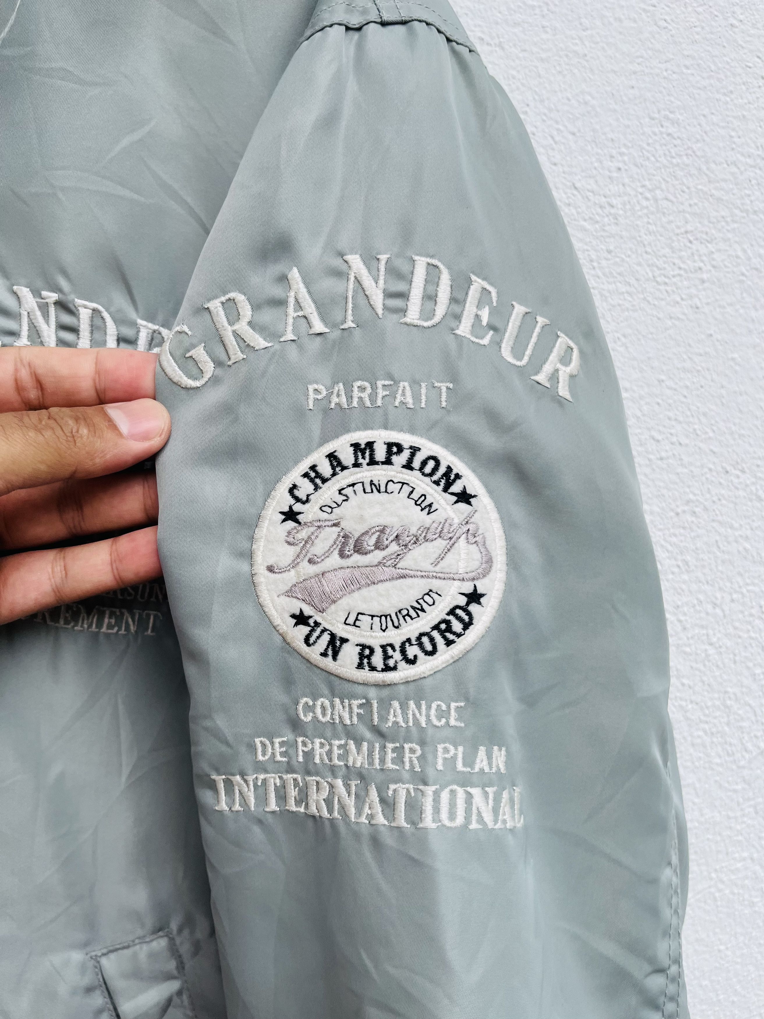 Japanese Brand Vintage Tray Up Grandeur Plenitude Champion Series Jacket Size US L / EU 52-54 / 3 - 8 Thumbnail