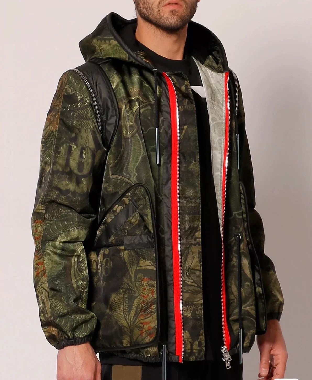 Givenchy Givenchy Men's Jacket Trench Coat Size US S / EU 44-46 / 1 - 1 Thumbnail