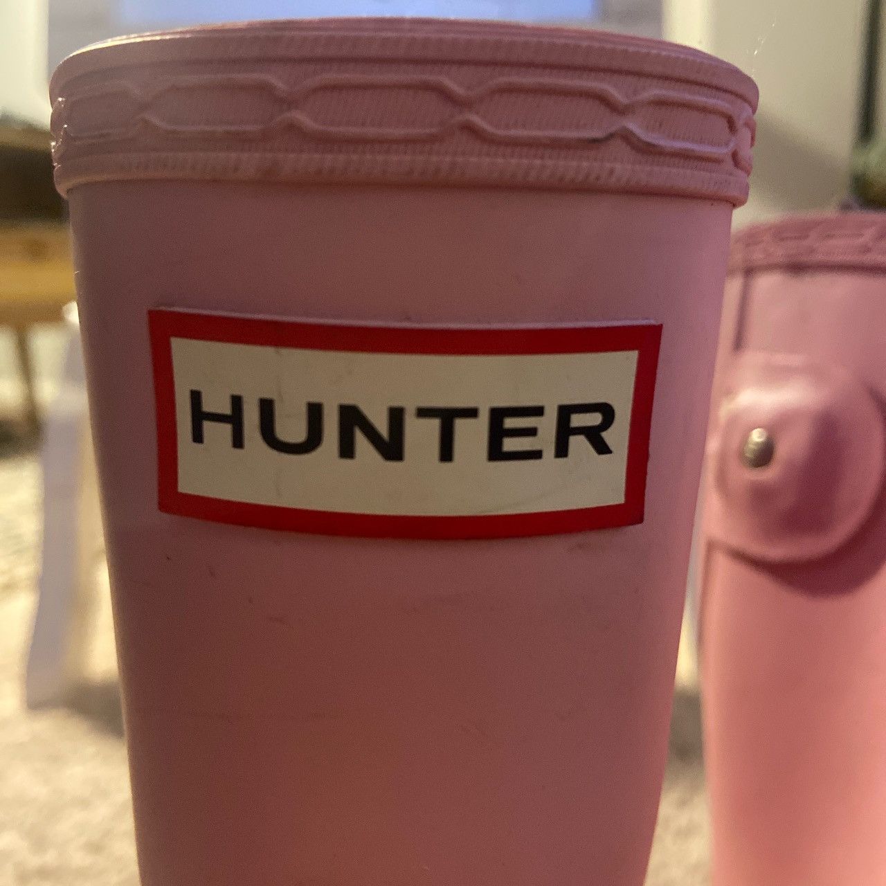 Hunter Hunter pink rain boots Size US 7 / IT 37 - 2 Thumbnail