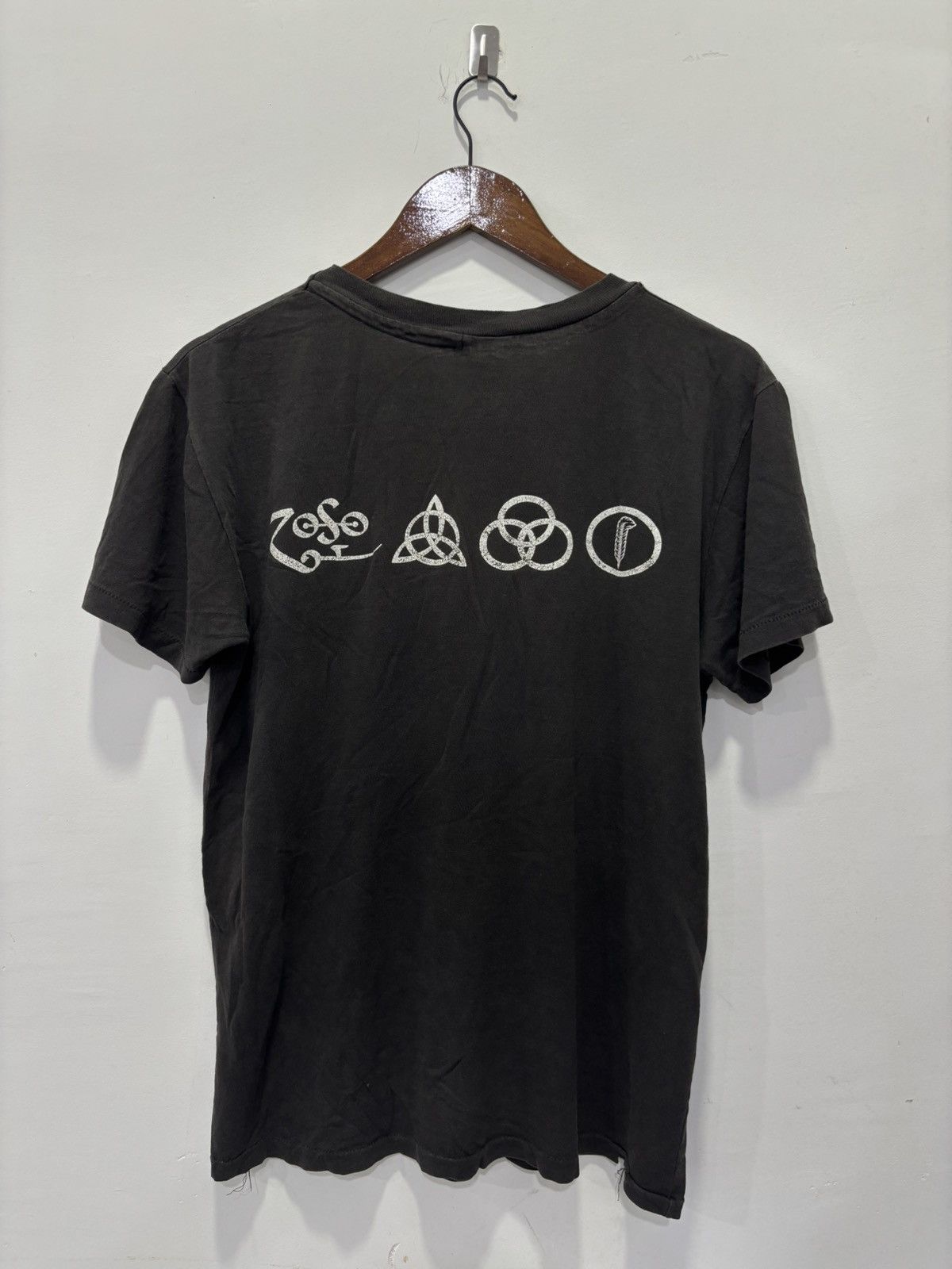 Band Tees × Led Zeppelin × Vintage Vintage 80’s Led Zeppelin Tshirt Size US M / EU 48-50 / 2 - 2 Thumbnail