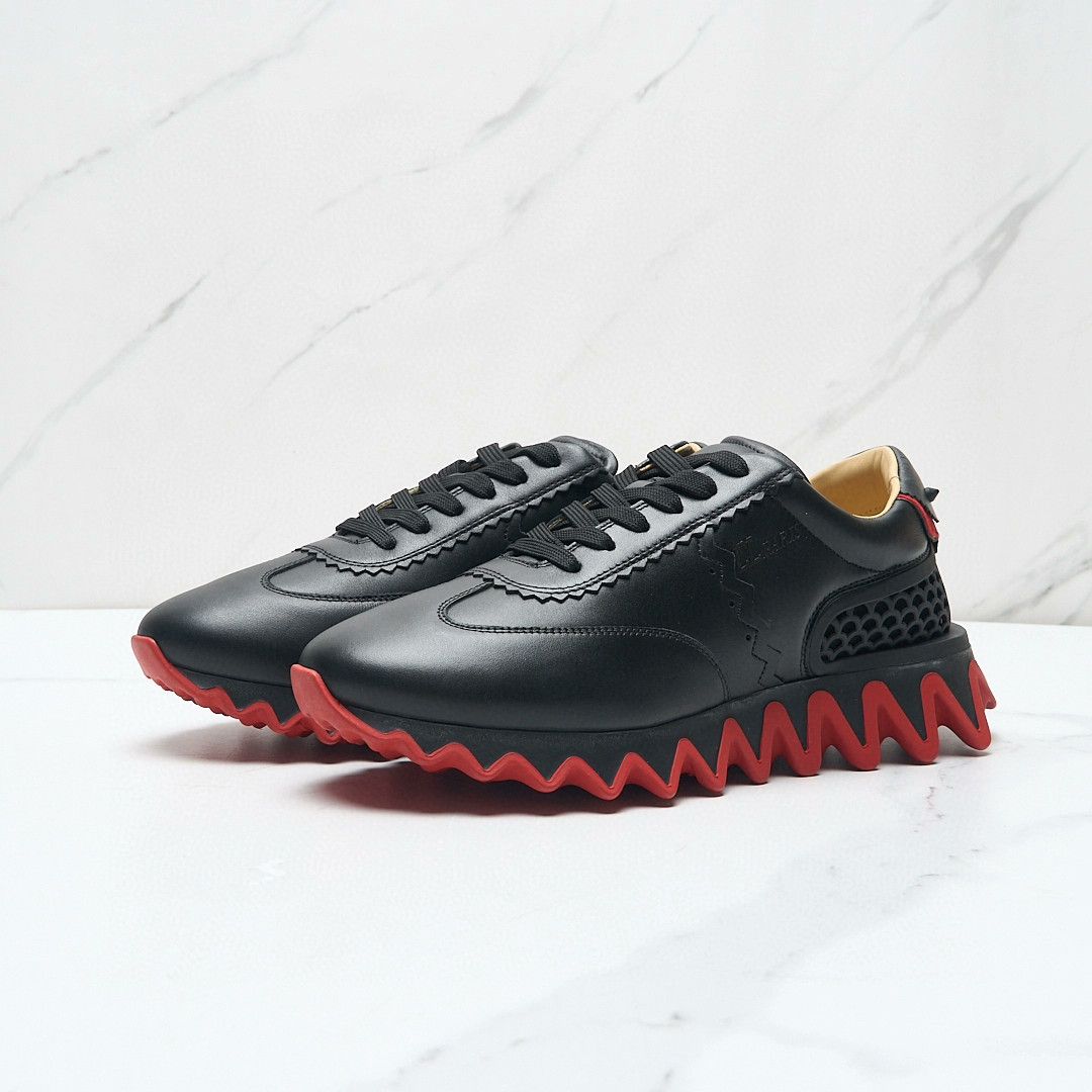 Christian Louboutin Christian Louboutin Men's Shark Sole Shoes Size US 7 / EU 40 - 1 Thumbnail