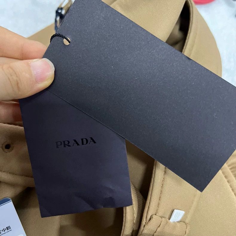 Prada Prada Short skirt with pleated belt design 2502-Nextarrow Size 39" - 5 Thumbnail