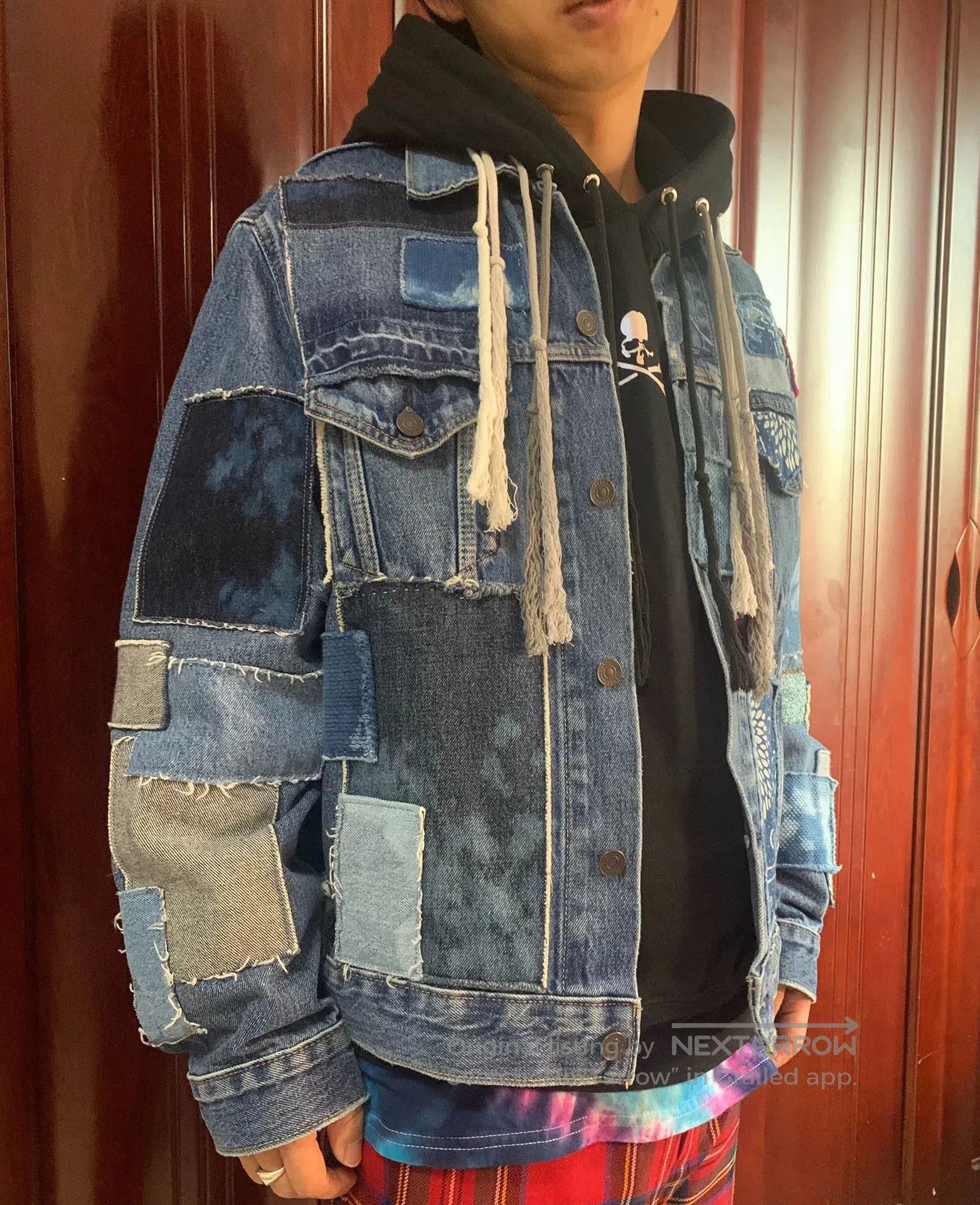 Levi's Vintage Clothing CGJoey Remake Boro Patch Denim Jacket. Size US M / EU 48-50 / 2 - 7 Thumbnail