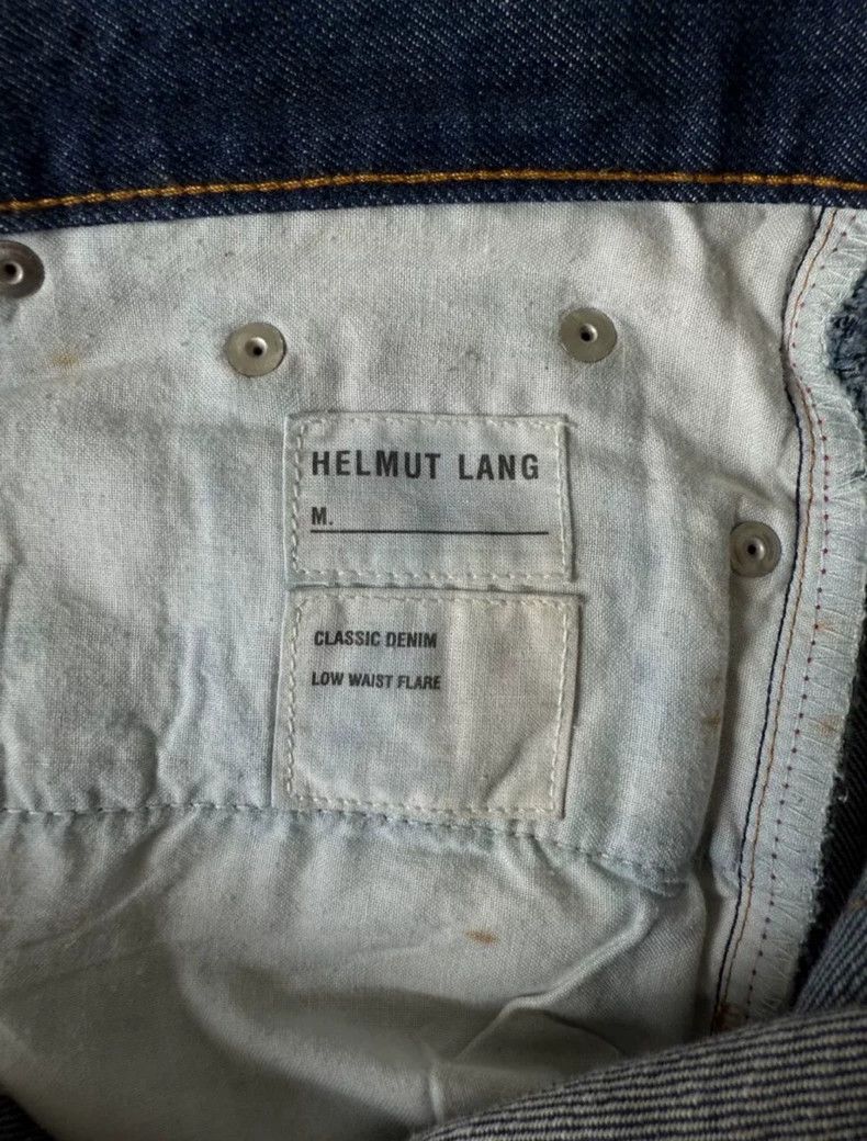 Helmut Lang HELMUT LANG classic denim low waist flare Size US 29 - 3 Thumbnail