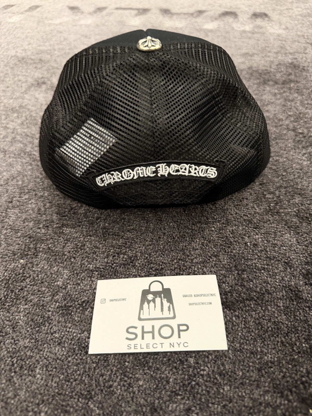 Chrome Hearts BRAND NEW CHROME HEARTS PONY HAIR CROSS CEMETERY TRUCKER Size ONE SIZE - 2 Thumbnail