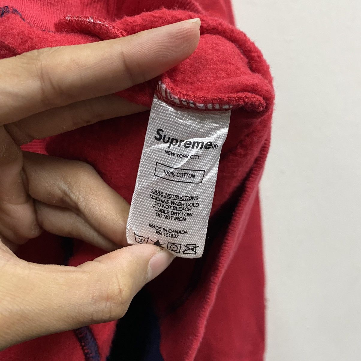 Supreme Supreme Split Crewneck Sweatshirt Size US M / EU 48-50 / 2 - 11 Thumbnail