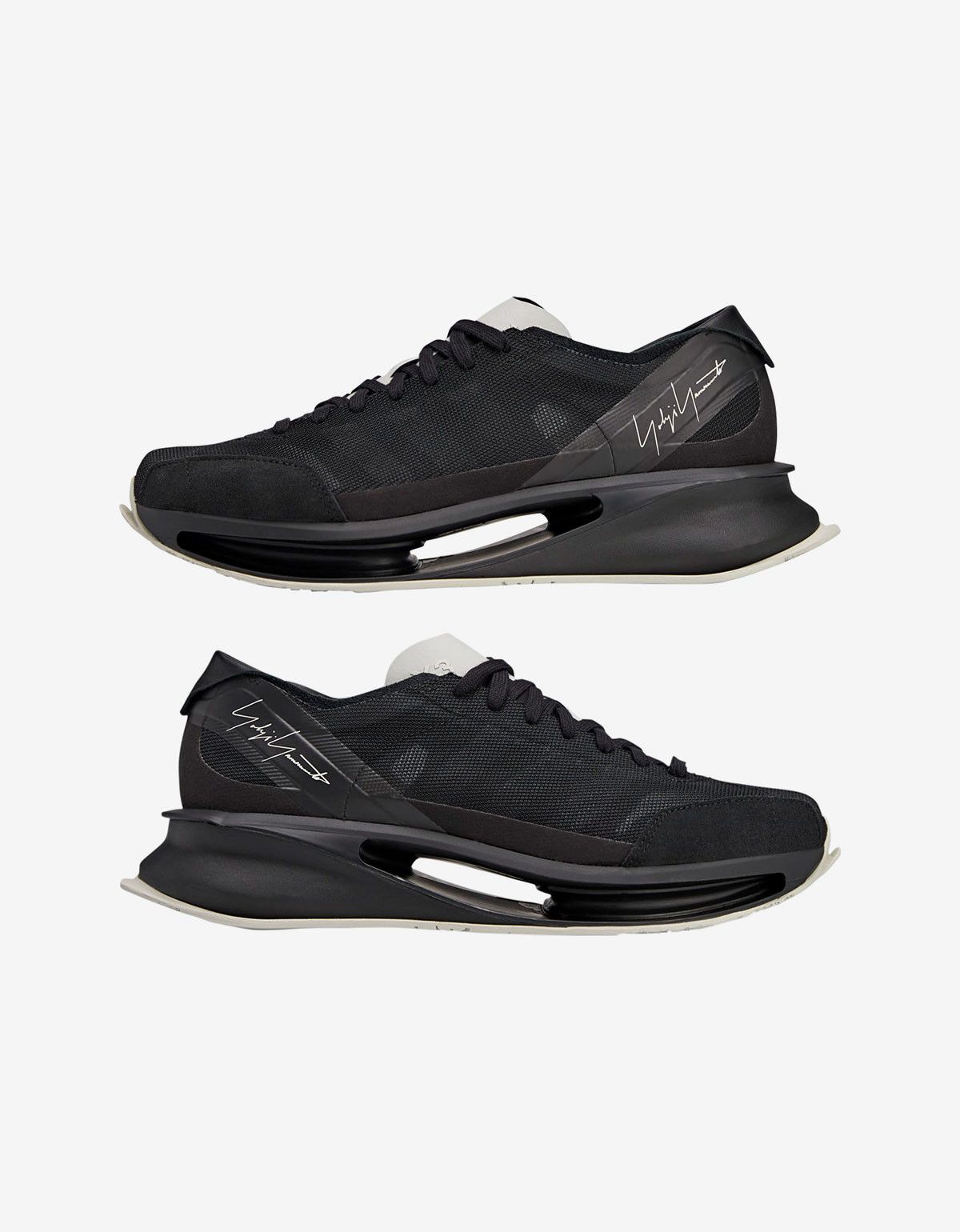 Y-3 Y-3 Black S-Gendo Run Trainers Size US 11 / EU 44 - 10 Thumbnail